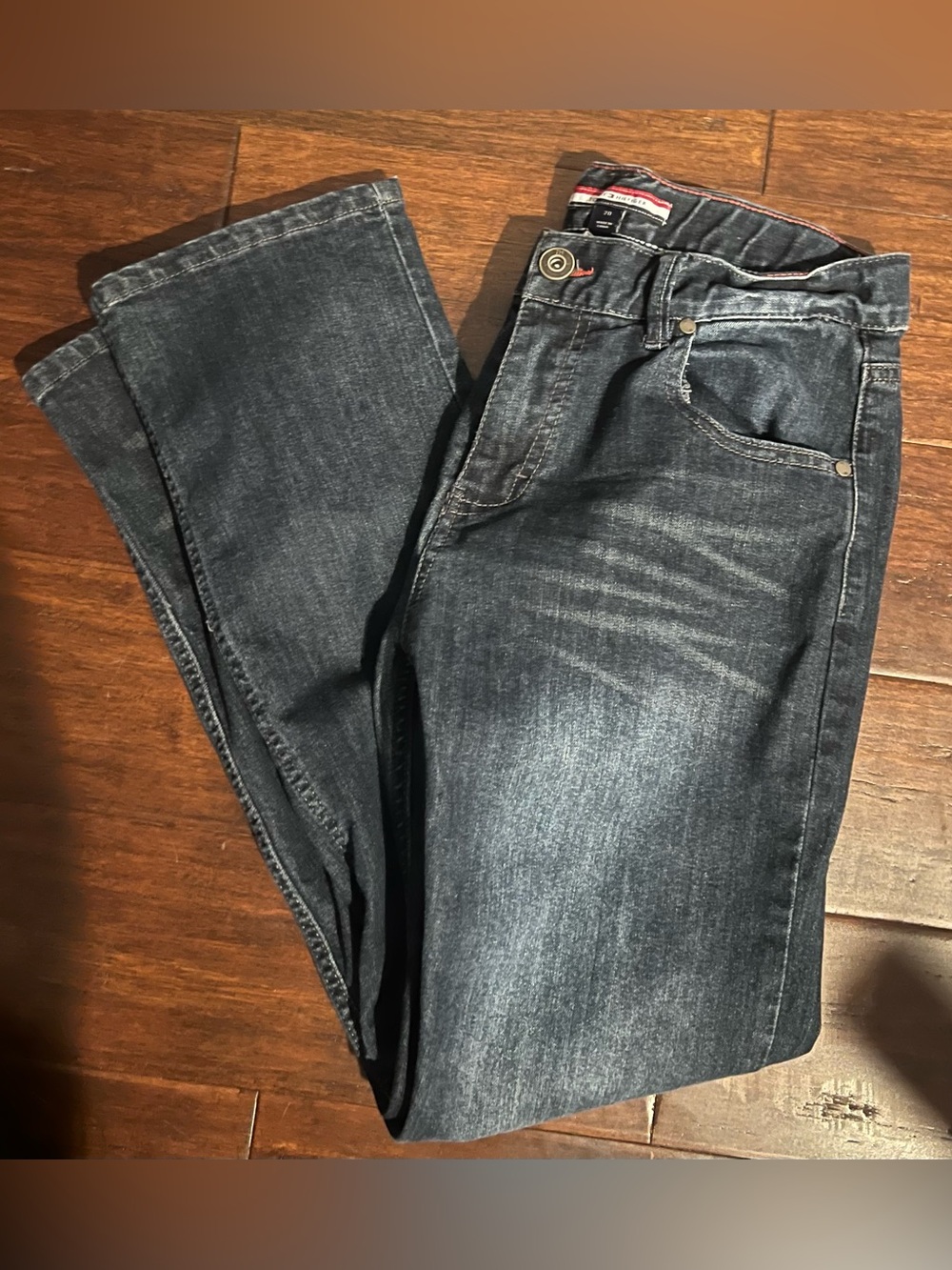 Tommy Hilfiger Slim Straight Dark Blue Jeans